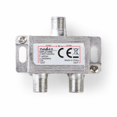 SATELLITE F-SPLITTER 6.5 dB   NEDIS SSPL210ME