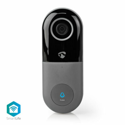 SMART WI-FI  ΘΥΡΟΤΗΛΕΟΡΑΣΗ ΜΕ HD ΚΑΜΕΡΑ ΑΙΣΘΗΤΗΡΑ ΚΙΝΗΣΗΣ  ΚΑΙ ΘΥΡΑ ΚΑΡΤΑΣ  microSD NEDIS