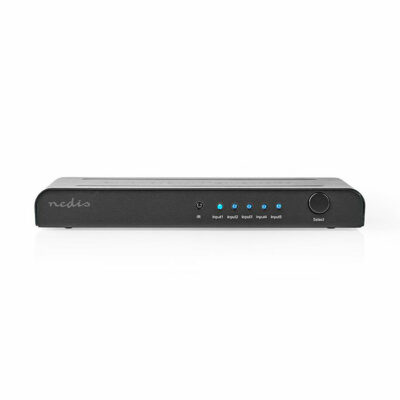 HDMI Switch 5 θυρών, με υποστήριξη 4K2K @ 60FPS / HDCP2.2 και 3D VSWI3475AT NEDIS