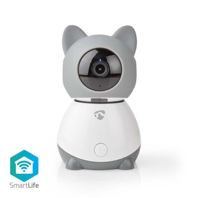 WIFI SMART IP CAMERA FULL HD 1080p ΜΕ ΛΕΙΤΟΥΡΓΙΑ PAN TILT KAI ΑΙΣΘΗΤΗΡΑ  ΘΕΡΜΟΚΡΑΣΙΑΣ ΚΑΙ ΥΓΡΑΣΙΑΣ