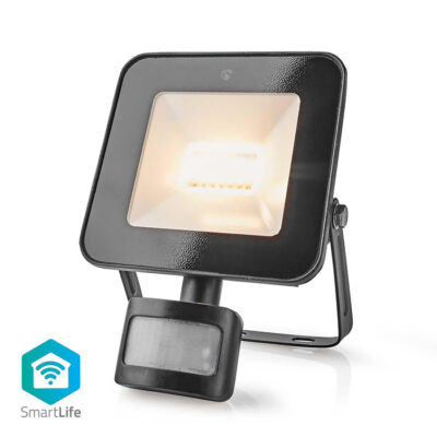 WI-FI SMART  ΠΡΟΒΟΛΕΑΣ LED ΜΕ ΑΙΣΘΗΤΗΡΑ  ΚΙΝΗΣΗΣ  NEDIS WIFILOFS20FBK