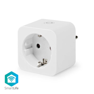WI-FI SMART PLUG ΜΕ ΜΕΤΡΗΤΗ ΚΑΤΑΝΑΛΩΣΗΣ  ΕΝΕΡΓΕΙΑΣ 3680W  NEDIS WIFIP121FWT