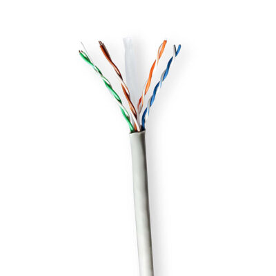 ΚΑΛΩΔΙΟ ΔΙΚΤΥΟΥ CAT 6, U/UTP, ΣΕ ΚΟΥΛΟΥΡΑ  100m  ΣΕ ΓΚΡΙ ΧΡΩΜΑ  CCBG8520GY100 NEDIS