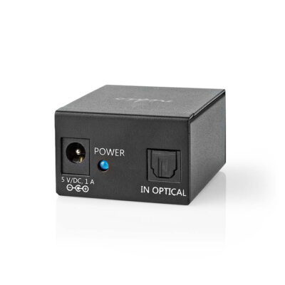 ΑΜΦΙΔΡΟΜΟ ΨΗΦΙΑΚΟ  SPLITTER HXOY ΟΠΤΙΚΗΣ ΙΝΑΣ  (Toslink), 2 ΘΥΡΩΝ ASPL2512BK NEDIS