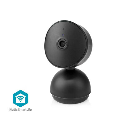 WI-FI SMART IP ΚΑΜΕΡΑ FULL HD 1080p ΜΕ ΛΕΙΤΟΥΡΓΙΑ  PAN TILT ΚΑΙ ΑΙΣΘΗΤΗΡΑ  ΚΙΝΗΣΗΣ NEDIS WIFICI22CBK