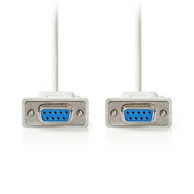 ΚΑΛΩΔΙΟ NULL MODEM D-SUB 9 PIN ΘΗΛ-D-SUB 9 PIN ΘΗΛ 2.00m  NEDIS CCGL52055IV20