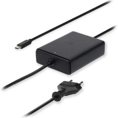 UNIVERSAL ΦΟΡΤΙΣΤΗΣ/ΤΡΟΦΟΔΟΤΙΚΟ  GAN ΓΙΑ SMARTPHONE /LAPTOP 45W  NEDIS NBAU45110BK