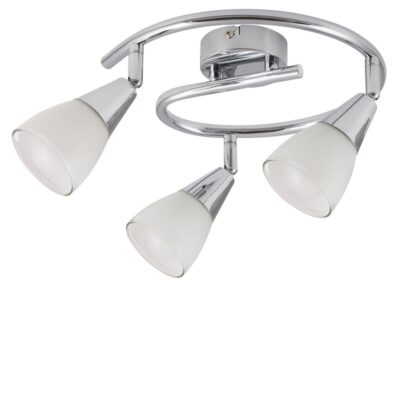 ΦΩΤΙΣΤΙΚΟ 3xE14 IP20 CHROME/WHITE NICOLETTE 6769 RABALUX