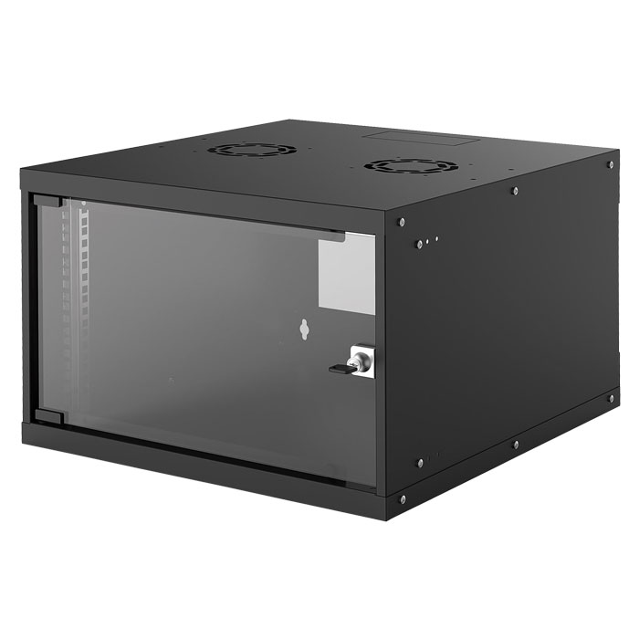 ΕΠΙΤΟΙΧΙΑ ΚΑΜΠΙΝΑ 19" 6U (540x560) FLATPACK ΣΕ ΜΑΥΡΟ ΧΡΩΜΑ INT 714785 FLATPACK