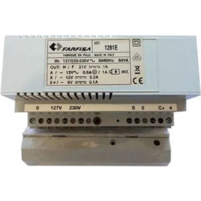 ΤΡΟΦΟΔΟΤΙΚΟ ΘΥΡΟΤΗΛΕΟΡΑΣΗΣ 1281Ε COAX/EC FARFISA
