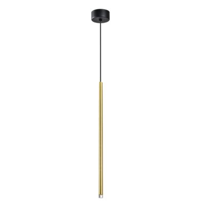 ΦΩΤΙΣΤΙΚΟ ΜΟΝΟΦΩΤΟ LED 4W 3000K IP20 D:16 X H:1700 ΧΡΥΣΟ ZENIA