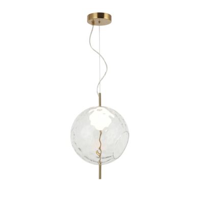 ΦΩΤΙΣΤΙΚΟ ΜΟΝΟΦΩΤΟ LED 7W 3000K IP20 D:300 X H:1500 ΔΙΑΦΑΝΟ ΧΡΥΣΟ DALIA