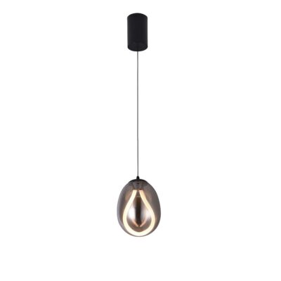 ΦΩΤΙΣΤΙΚΟ ΜΟΝΟΦΩΤΟ LED 6W 3000K IP20 D:155 X H:1500 ΦΥΜΕ ΜΑΥΡΟ MELANIE