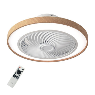 ΑΝΕΜΙΣΤΗΡΑΣ ΟΡΟΦΗΣ DC 19" LED ΦΩΤΙΣΤΙΚΟ ΚΑΙ ΤΗΛΕΧΕΙΡΙΣΤΗΡΙΟ 32W LIFE LIBECCIO 2