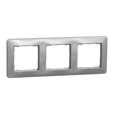 SEDNA DESIGN ΠΛΑΙΣΙΟ 3 ΘΕΣΕΩΝ ΑΛΟΥΜΙΝΙΟ SDD313803 SCHNEIDER