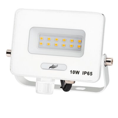 ΠΡΟΒΟΛΕΑΣ LED 10W 230V 6200K ΚΑΙ ΓΙΑ ΑΝΙΧΝΕΥΤΗ ΚΙΝΗΣ.IP65 ΛΕΥΚΟΣ 3-361000 LUMEN