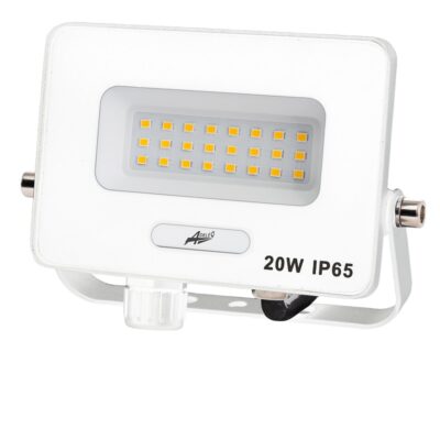 ΠΡΟΒΟΛΕΑΣ LED 20W 230V 6200K ΚΑΙ ΓΙΑ ΑΝΙΧΝΕΥΤΗ ΚΙΝΗΣ.ΙP65 ΛΕΥΚΟΣ 3-362000 LUMEN