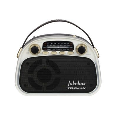 ΡΑΔΙΟΦΩΝΟ ΦΟΡΗΤΟ RETRO ΜΕ BLUETOOTH JUKEBOX VX-1982 TELEMAX