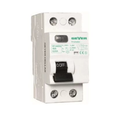 ΡΕΛΕ ΔΙΑΦΥΓΗΣ 2P 40A 30mA AC EF240DG GEYER
