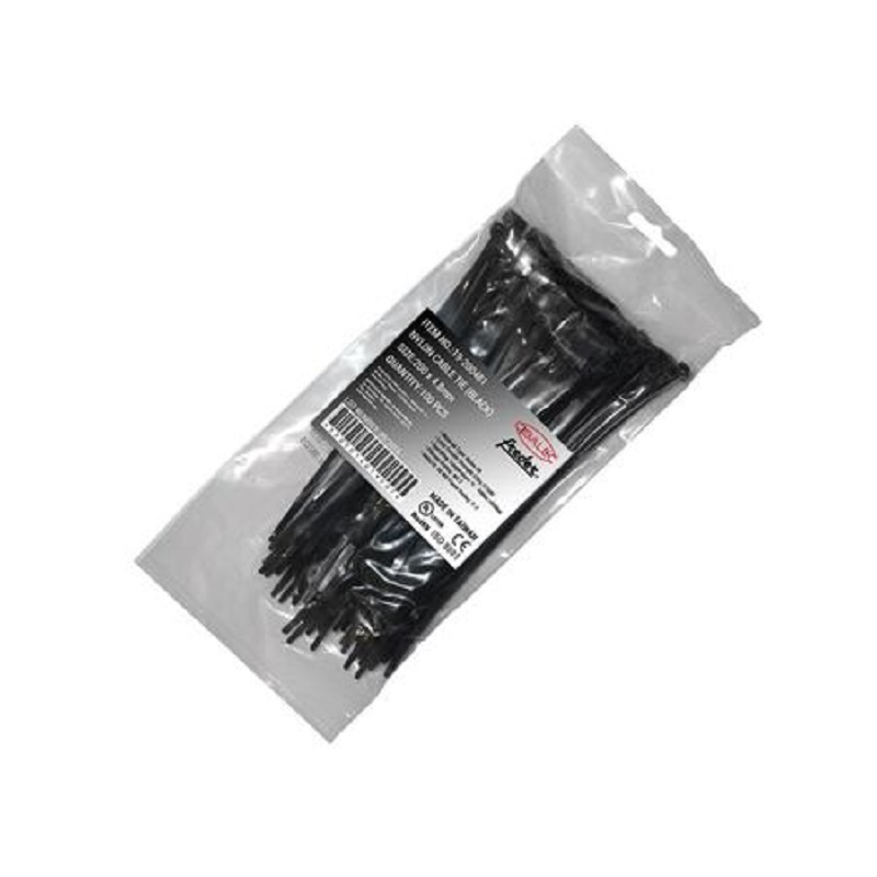 ΔΕΜΑΤΙΚΑ ΝΑΥΛΟΝ 200 x 4.8 mm ΜΑΥΡA 19-200481 LUMEN