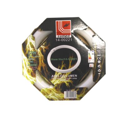 ΛΑΜΠΑ ΦΘΟΡΙΟΥ ΚΥΚΛΙΚΗ Τ-9 22W ΛΕΥΚΟ 4000K 14-00221 LUMEN