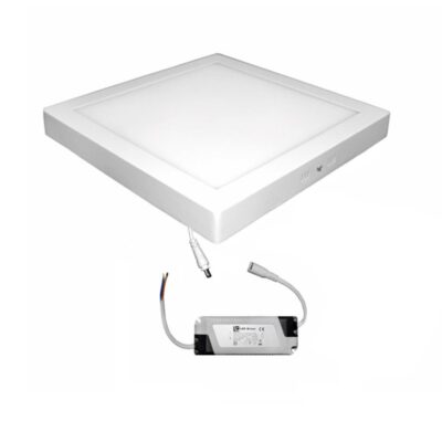 LED ΦΩΤ/ΚΟ ΕΠΙΤΟΙΧΟ ΑΛΟΥΜΙΝ ΤΕΤΡΑΓΩΝΟ 24W 3000K ΛΕΥΚΟ 21-025320000 LUMEN