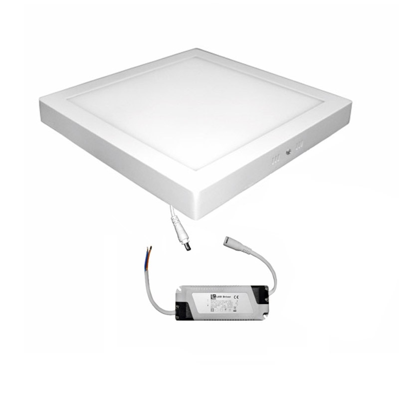 LED ΦΩΤ/ΚΟ ΕΠΙΤΟΙΧΟ ΑΛΟΥΜΙΝ ΤΕΤΡΑΓΩΝΟ 24W 3000K ΛΕΥΚΟ 21-025320000 LUMEN