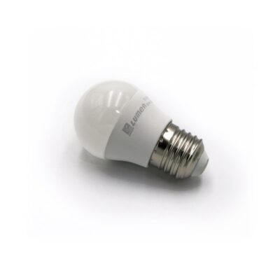 LED ΛΑΜΠΑ ΣΦΑΙΡΙΚΟ Ε27 5W 230V ΘΕΡΜΟ 3000Κ 13-2712500 LUMEN