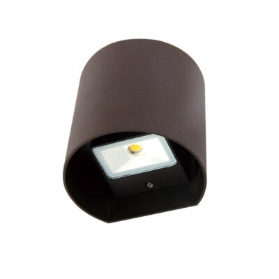 LED ΦΩΤ.ΕΠΙΤ.ΑΛΟΥΜ ΚΥΛΙΝΔ.ΔΙΠΛΗ ΚΑΤΕΥΘ.2x3W 3000Κ ΣΚΟΥΡΙΑ 3-691781 LUMEN