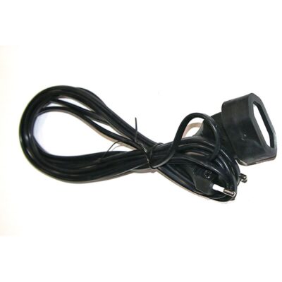 ΠΡΟΕΚΤΑΣΗ ΜΕ ΦΙΣ ΔΙΠΟΛΙΚΟ ΟΒΑΛ ΚΑΛΩΔΙΟ 2x0.75mm² 1.5μ ΜΑΥΡΗ 15-207511 LUMEN
