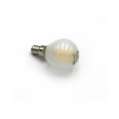 LED ΛΑΜΠΑ COG ΣΦΑΙΡΙΚΟ ΜΑΤ Ε14 4W 230V ΛΕΥΚΟ 13-141341 LUMEN