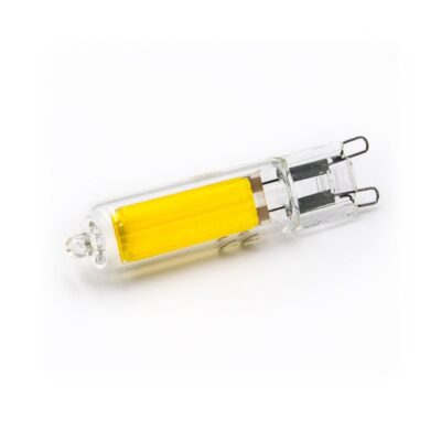 LED ΛΑΜΠΑ COB ΓΥΑΛΙΝΟ G9 4W 230VAC ΝΤΙΜΑΡΙΖΟΜΕΝΟ ΛΕΥΚΟ 13-991419 LUMEN
