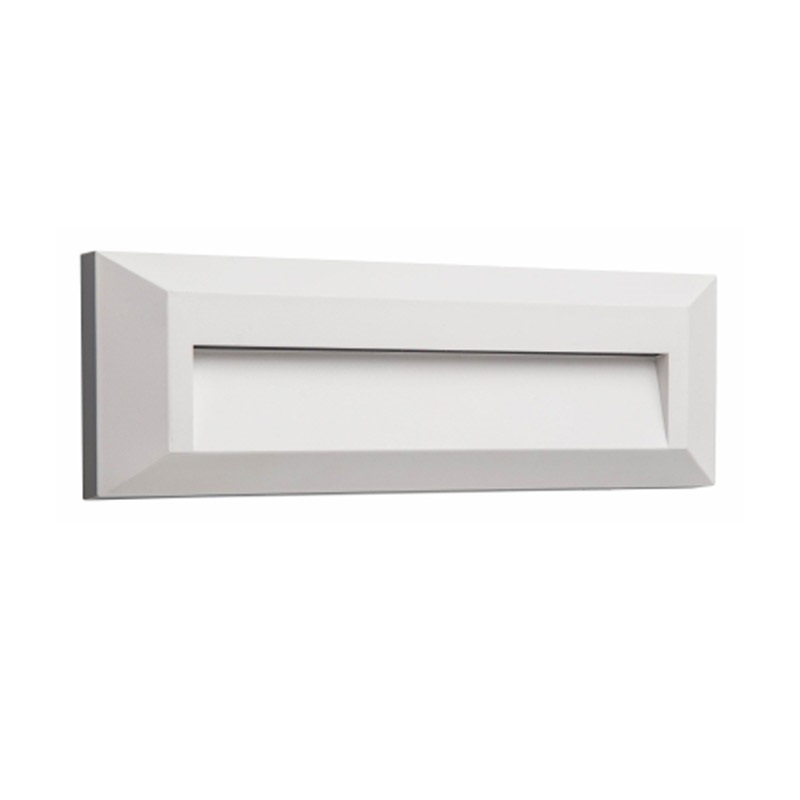 LED ΦΩΤ.PC ΕΠΙΤ ΕΜΜΕΣΟΥ ΦΩΤΙΣ ΟΡΘΟΓΩΝΙΟ 2W 3000Κ IP65 ΛΕΥΚΟ 3-9750 LUMEN