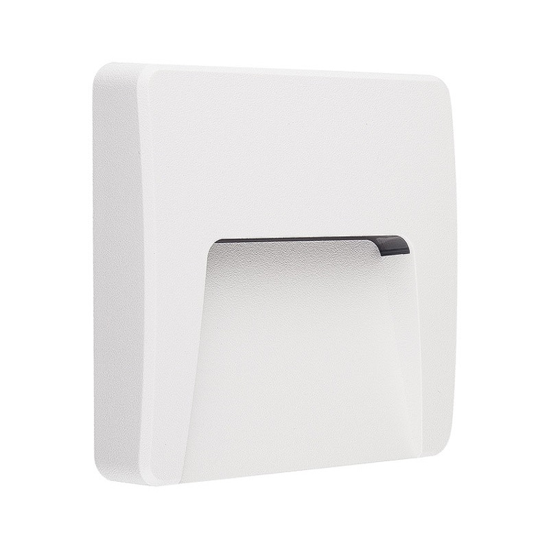 LED ΦΩΤ.PC ΕΠΙΤ ΕΜΜΕΣOY ΦΩΤΙΣ.ΤΕΤΡΑΓΩΝΟ 3W 3000Κ IP65 ΛΕΥΚΟ 3-9730 LUMEN