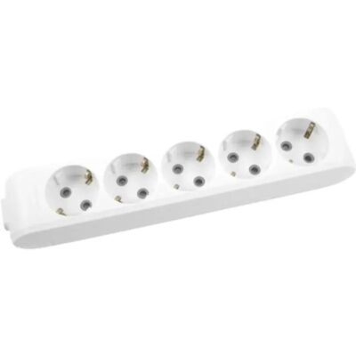 ΠΟΛΥΠΡΙΖΟ 5 ΛΗΨΕΩΝ ΧΩΡΙΣ ΚΑΛΩΔΙΟ ΛΕΥΚΟ WLTB04502WH PANASONIC