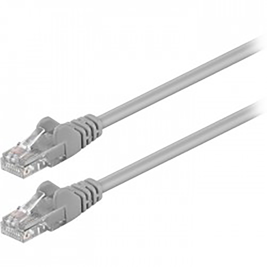 PATCH CORD CAT5e 0.5m ΓΚΡΙ